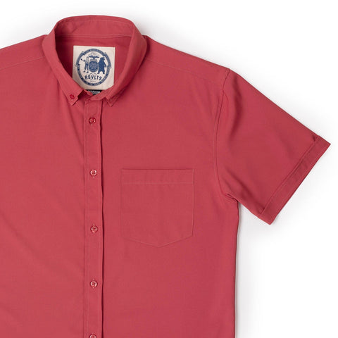 Cabana Collection Siesta Red – KUNUFLEX Short Sleeve Shirt