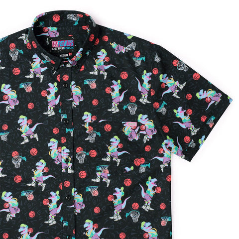 '90s Retro Dino Dunks – KUNUFLEX Short Sleeve Shirt