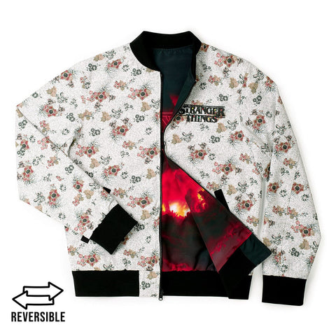 Stranger Things Mind Flayer Mayhem – Reversible Bomber Jacket