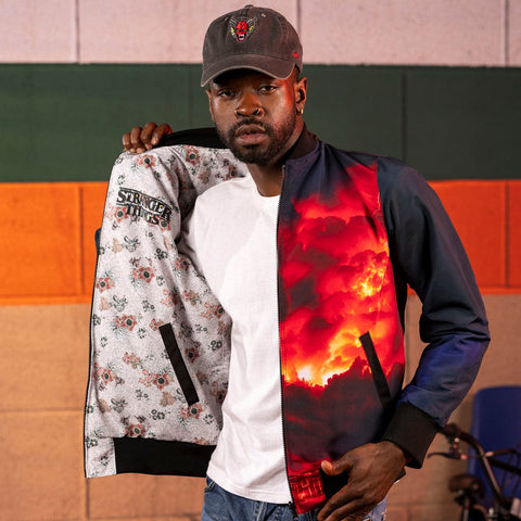 Stranger Things Mind Flayer Mayhem – Reversible Bomber Jacket