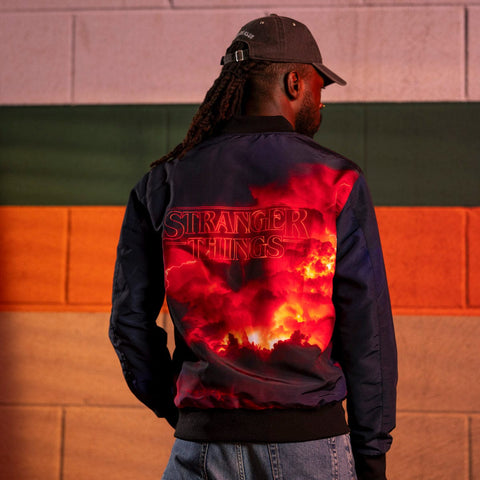 Stranger Things Mind Flayer Mayhem – Reversible Bomber Jacket