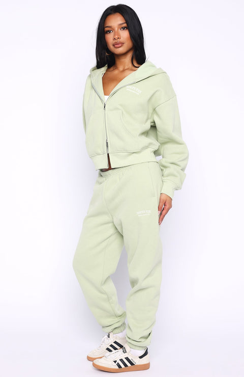 Can't Miss It Sweatpants Sage